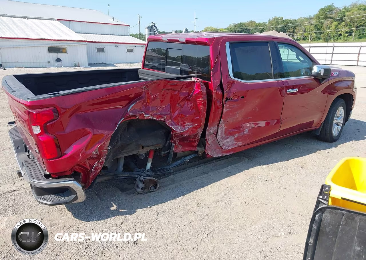 2021 Chevrolet Silverado 1500 4Wd Short Bed Ltz VIN:3GCUYGED1MG480548 - 4
