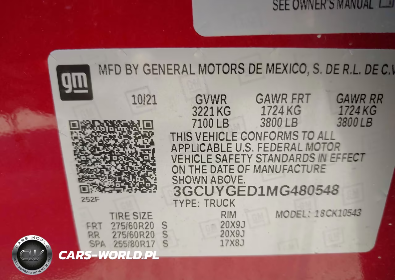 2021 Chevrolet Silverado 1500 4Wd Short Bed Ltz VIN:3GCUYGED1MG480548 - 9