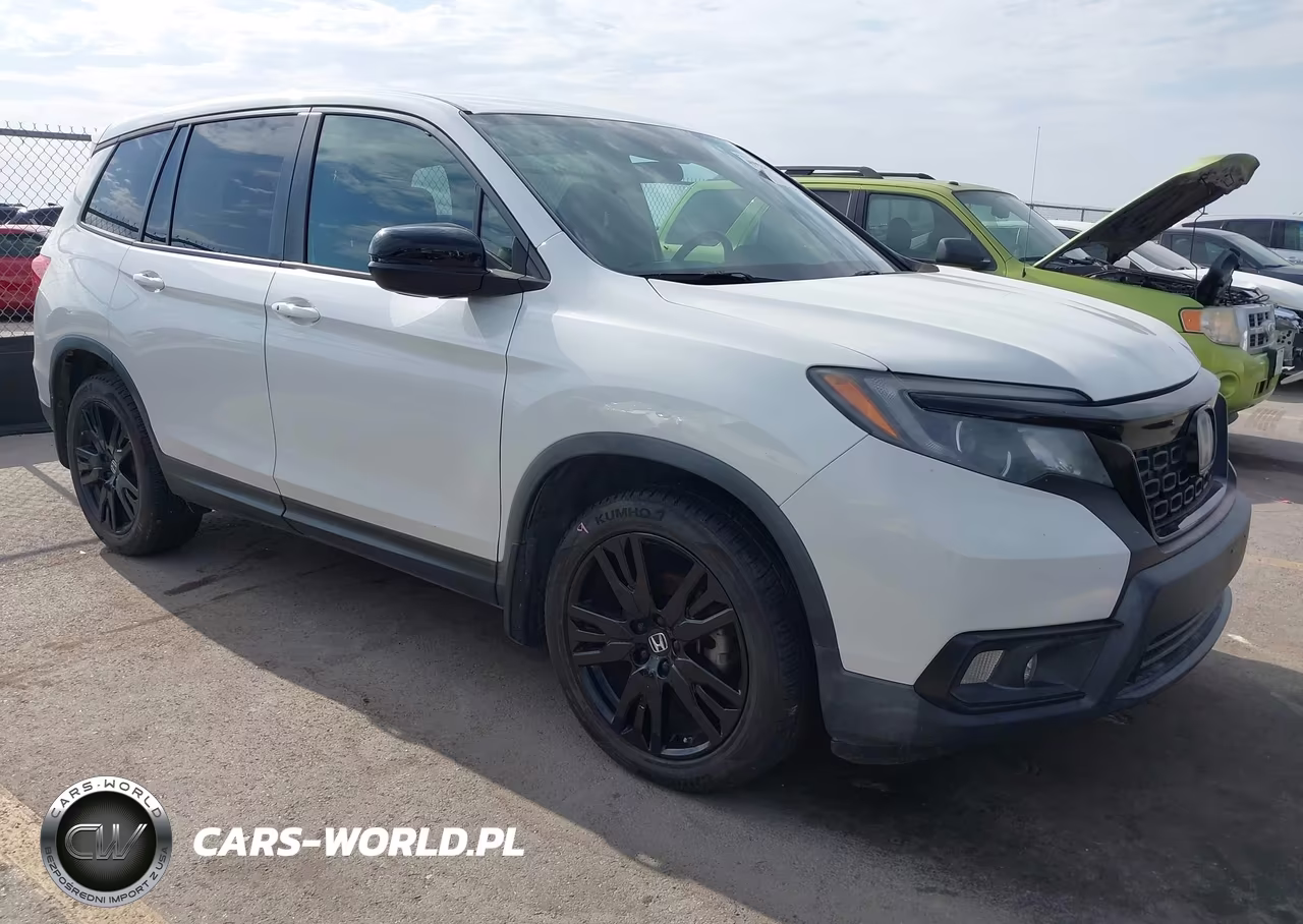 2021 Honda Passport 2Wd Sport VIN:5FNYF7H21MB013802 - 1