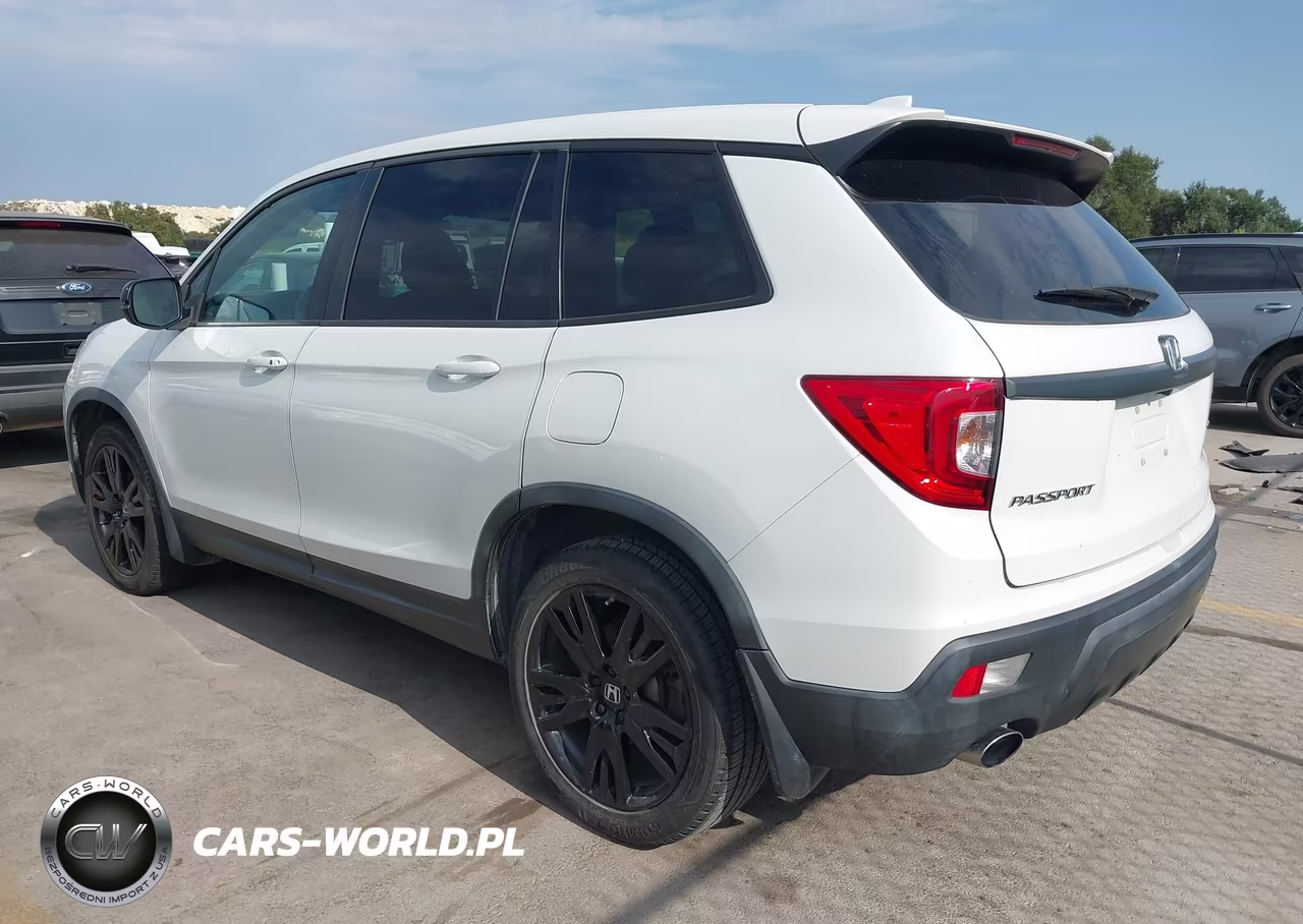 2021 Honda Passport 2Wd Sport VIN:5FNYF7H21MB013802 - 3