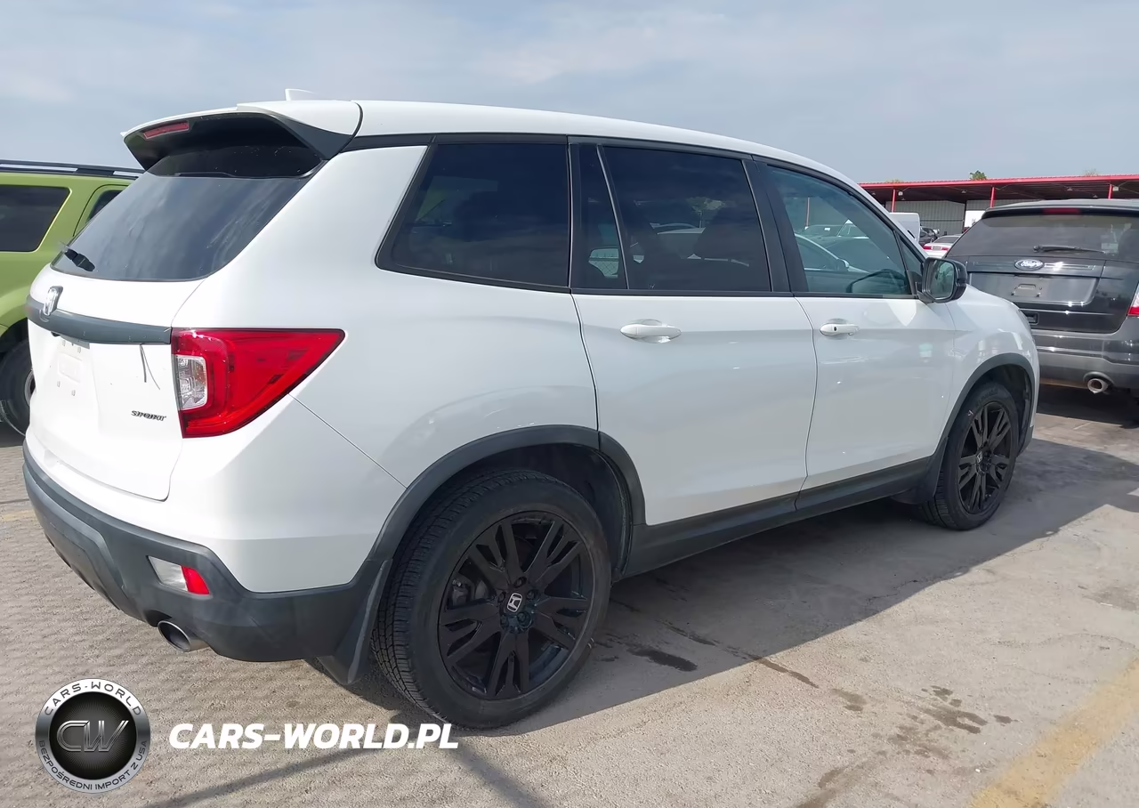 2021 Honda Passport 2Wd Sport VIN:5FNYF7H21MB013802 - 4