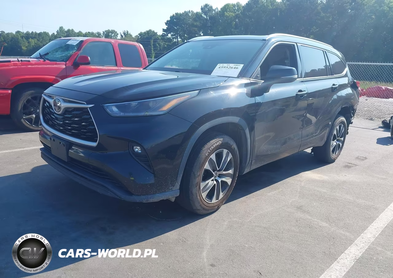 2021 Toyota Highlander Xle VIN:5TDGZRAH1MS042855 - 2