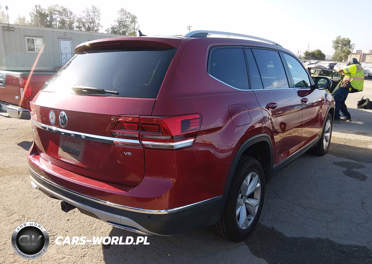 2018 Volkswagen Atlas 3.6L V6 Sel VIN:1V2ER2CA0JC515199 - 4