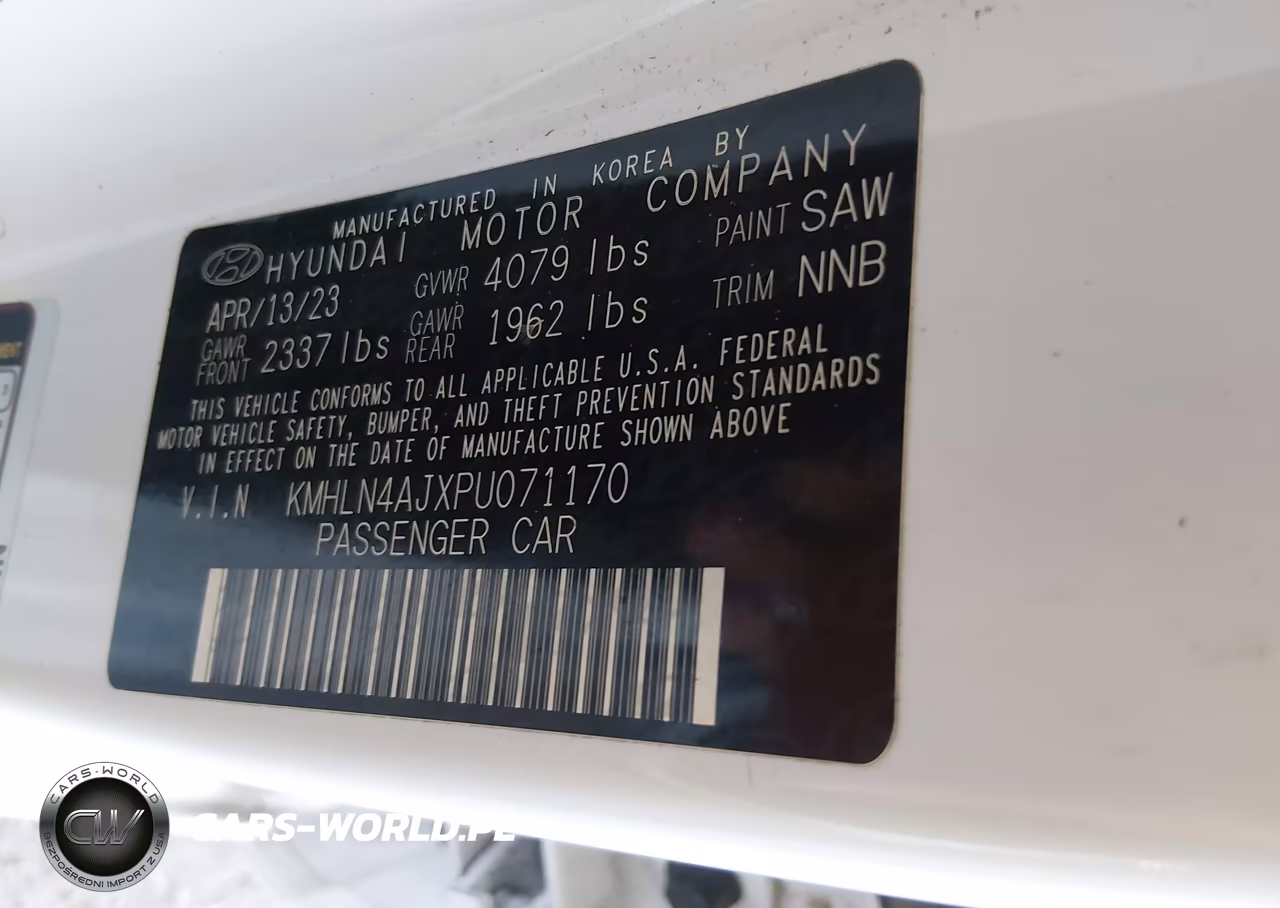 2023 Hyundai Elantra Hybrid Limited VIN:KMHLN4AJXPU071170 - 9