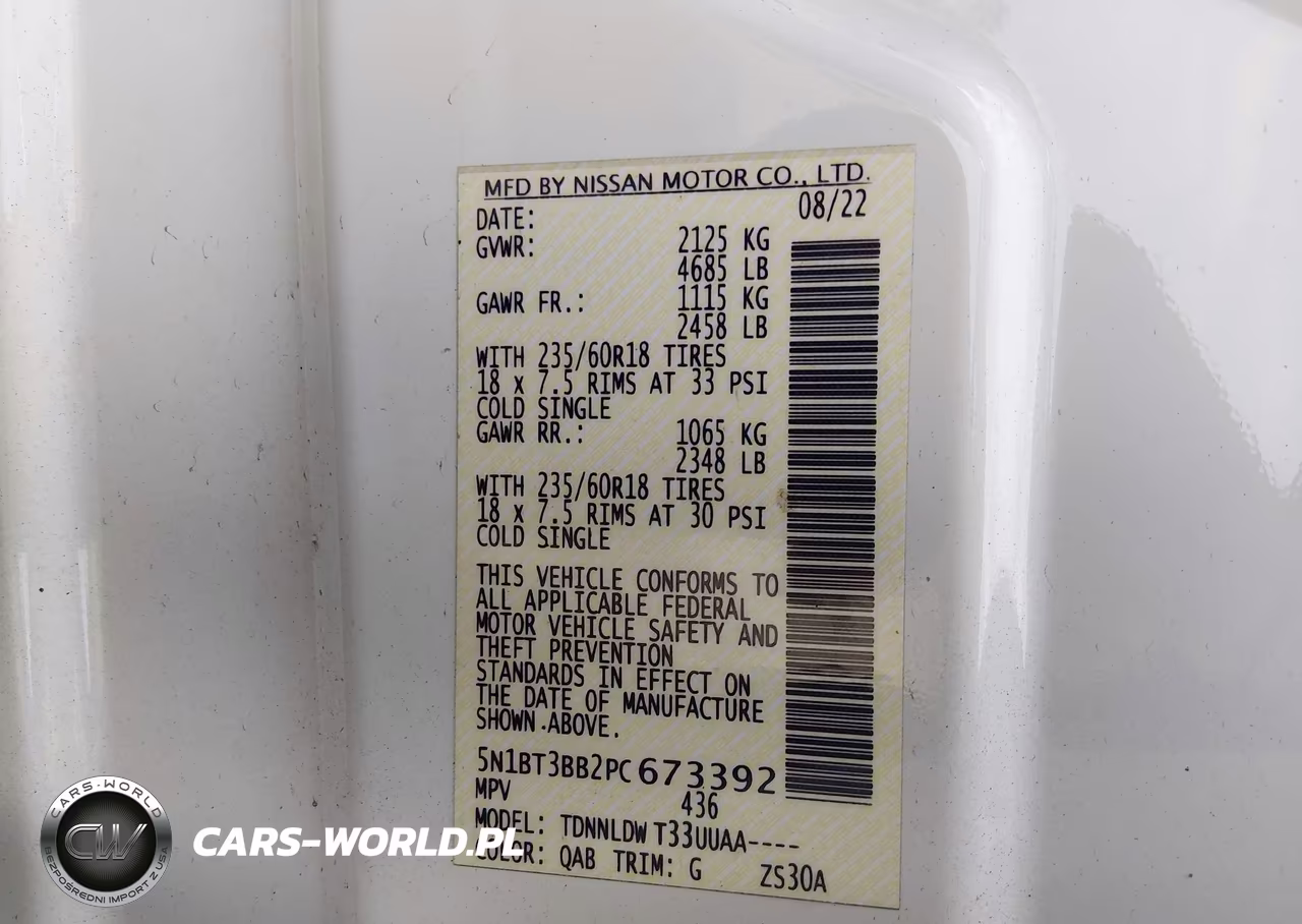2023 Nissan Rogue Sv Intelligent Awd VIN:5N1BT3BB2PC673392 - 9