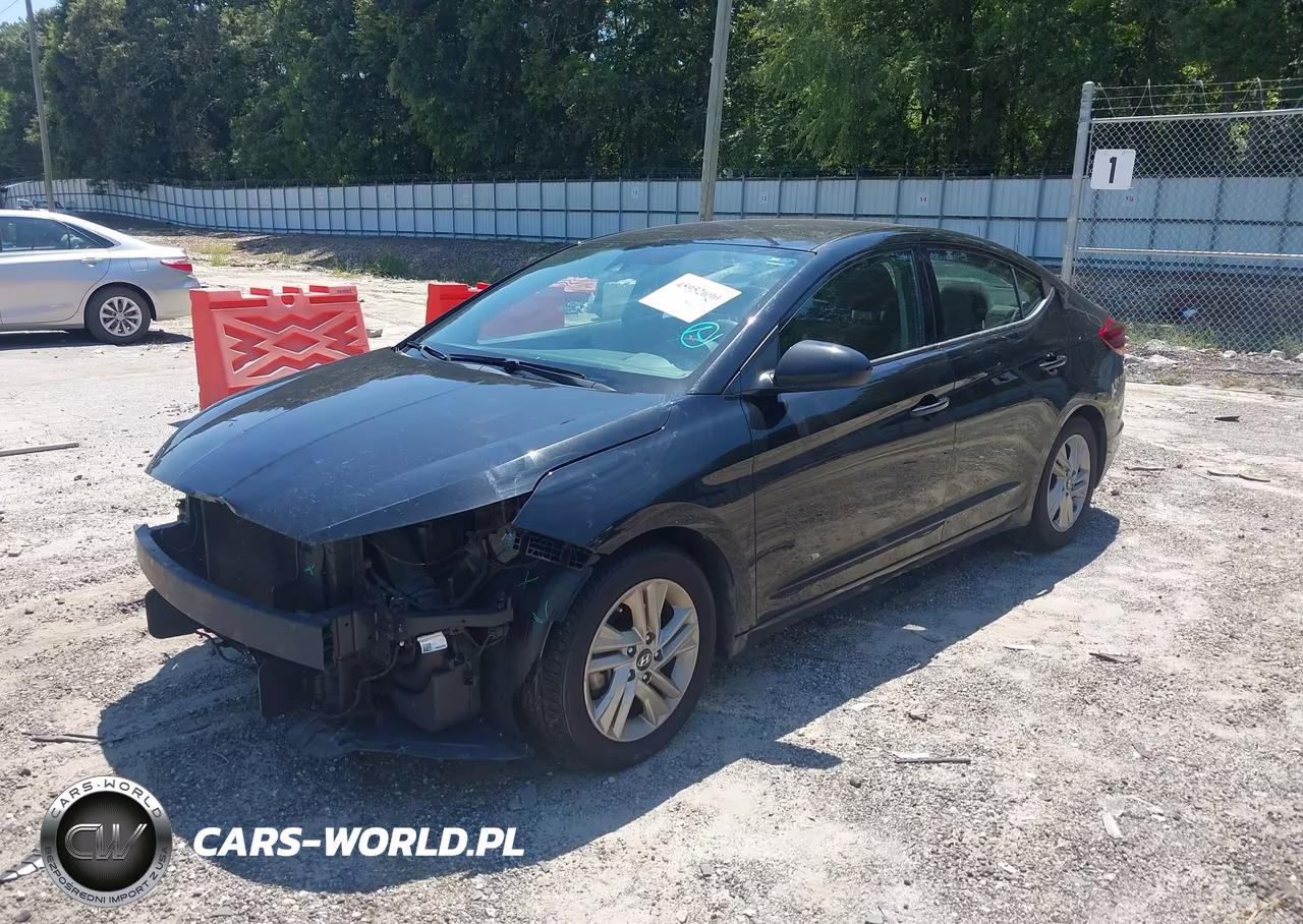 2019 Hyundai Elantra Sel VIN:5NPD84LF0KH461822 - 2