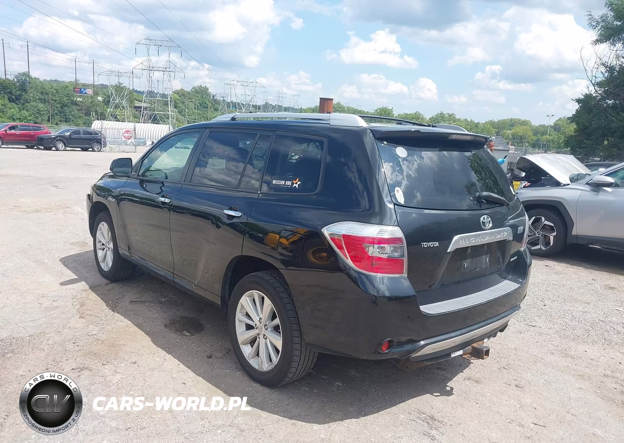 2009 Toyota Highlander Hybrid Limited VIN:JTEEW44A092028330 - 3