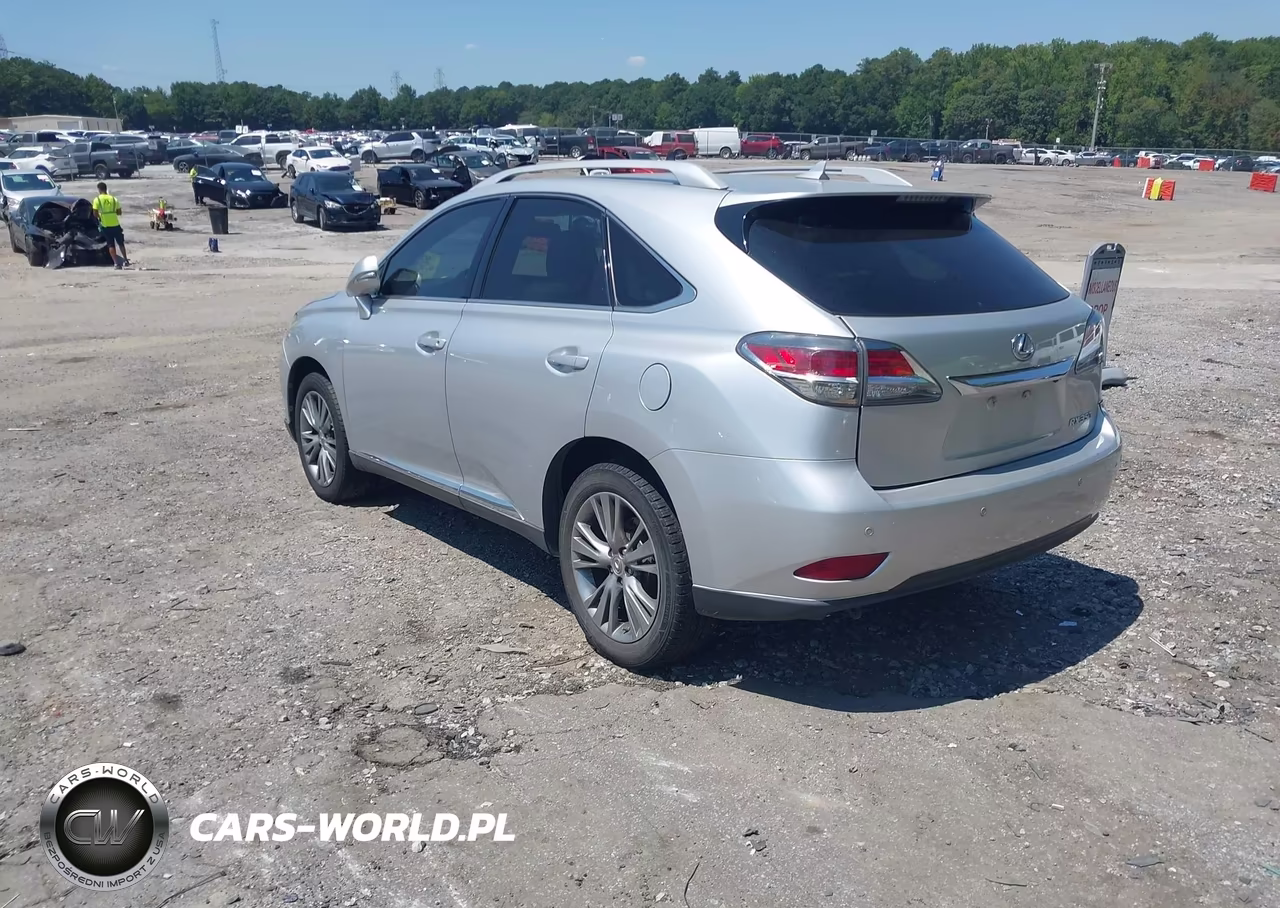 2013 Lexus Rx 350 VIN:2T2ZK1BA6DC112287 - 3