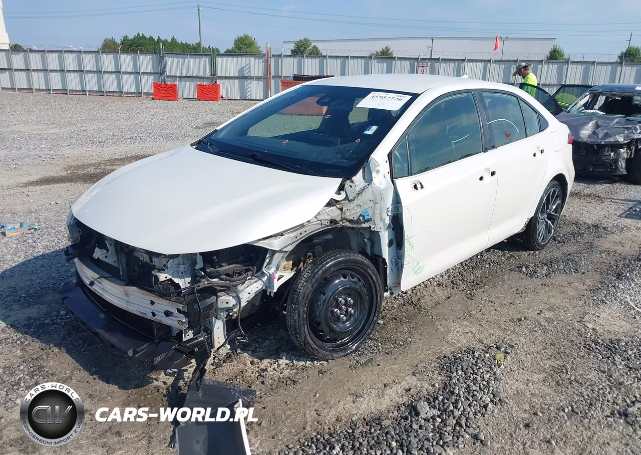 2021 Toyota Corolla Se VIN:JTDS4MCE1MJ058162 - 2