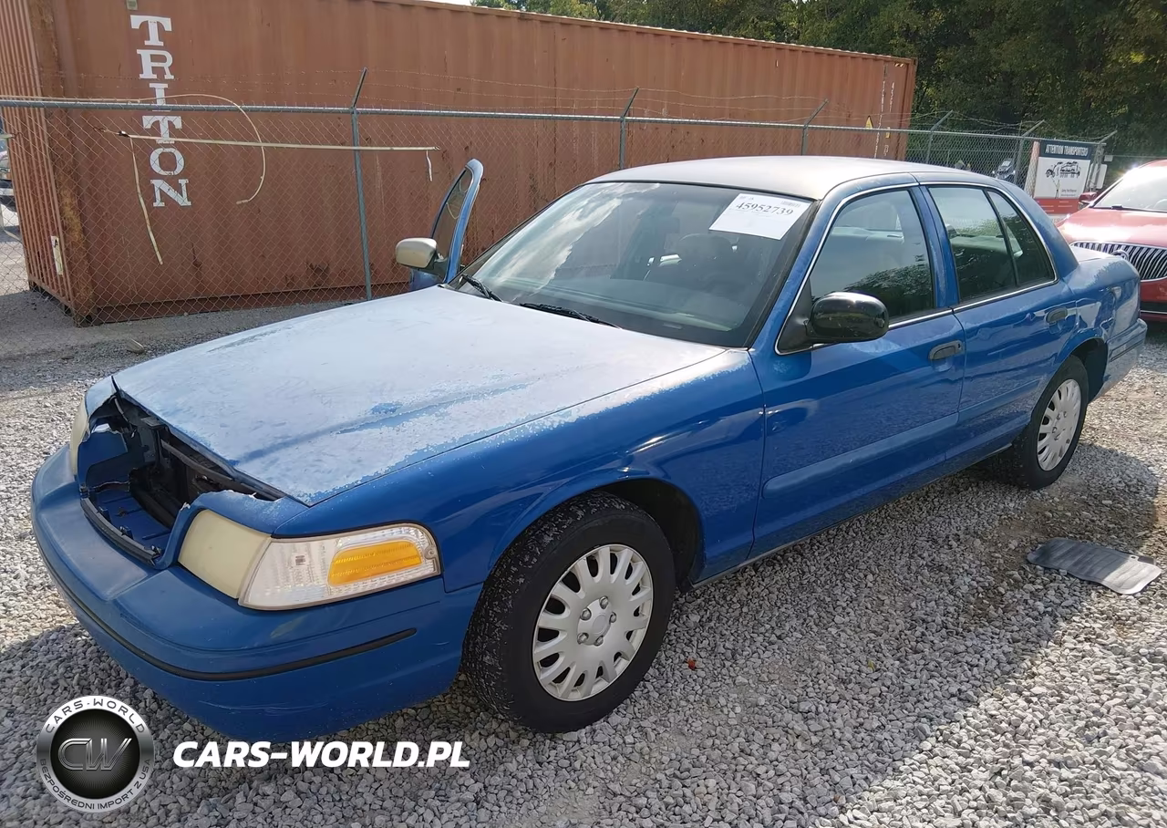 2000 Ford Crown Victoria Police Interceptor VIN:2FAFP71W0YX113161 - 2