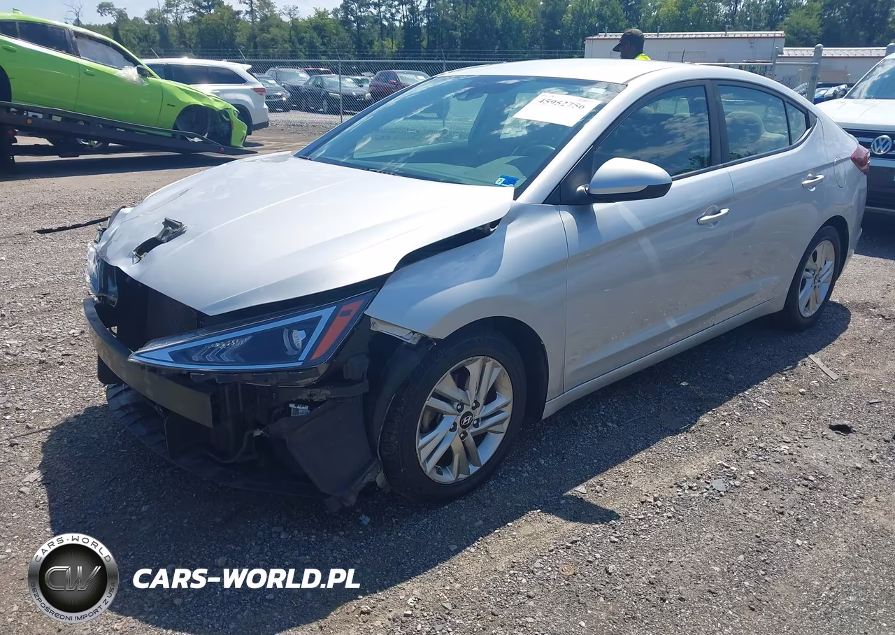 2019 Hyundai Elantra Sel VIN:5NPD84LF2KH403694 - 2