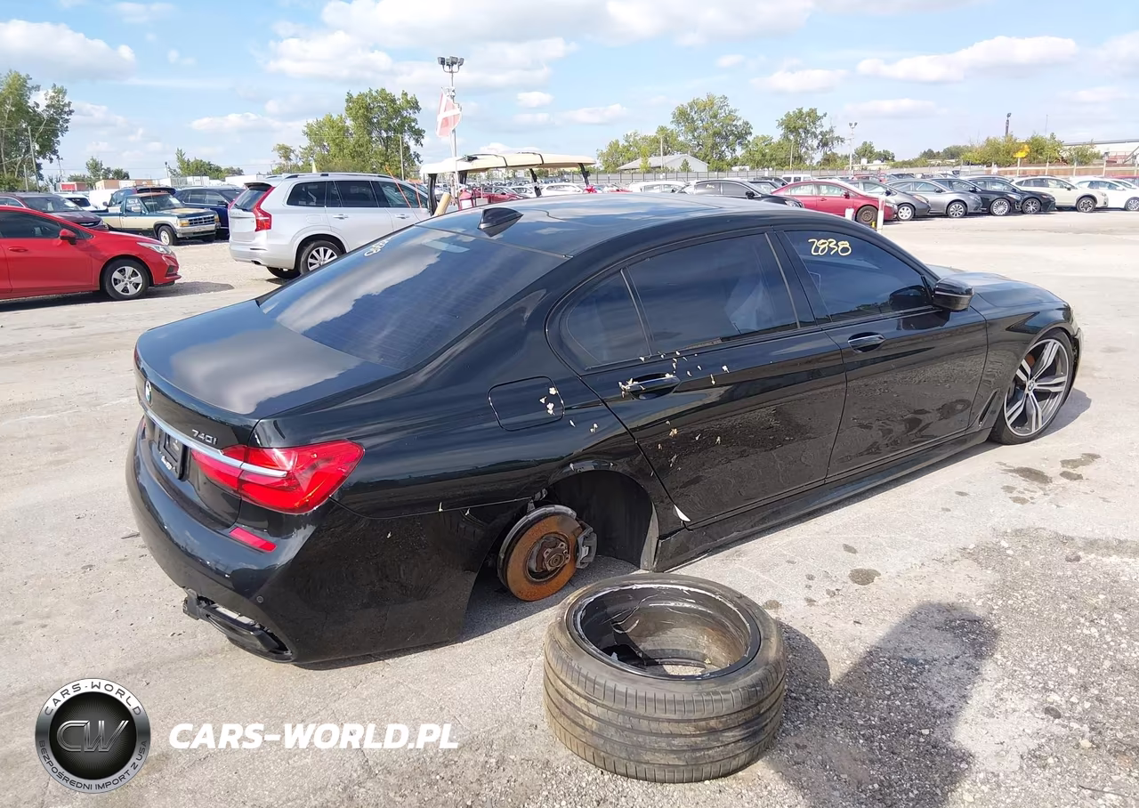 2018 BMW 740I xDrive VIN:WBA7E4C55JGV24202 - 4