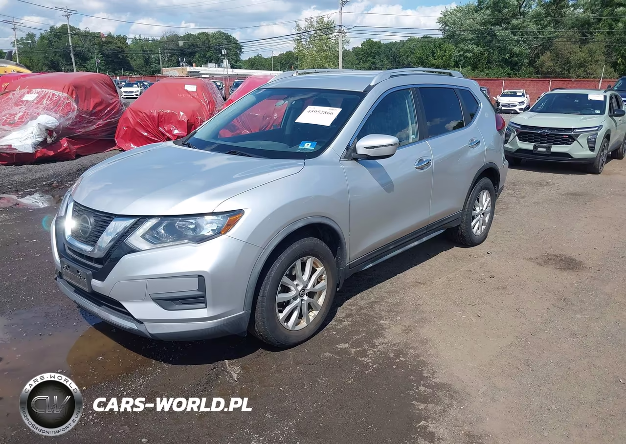 2018 Nissan Rogue Sv VIN:KNMAT2MV8JP608256 - 2