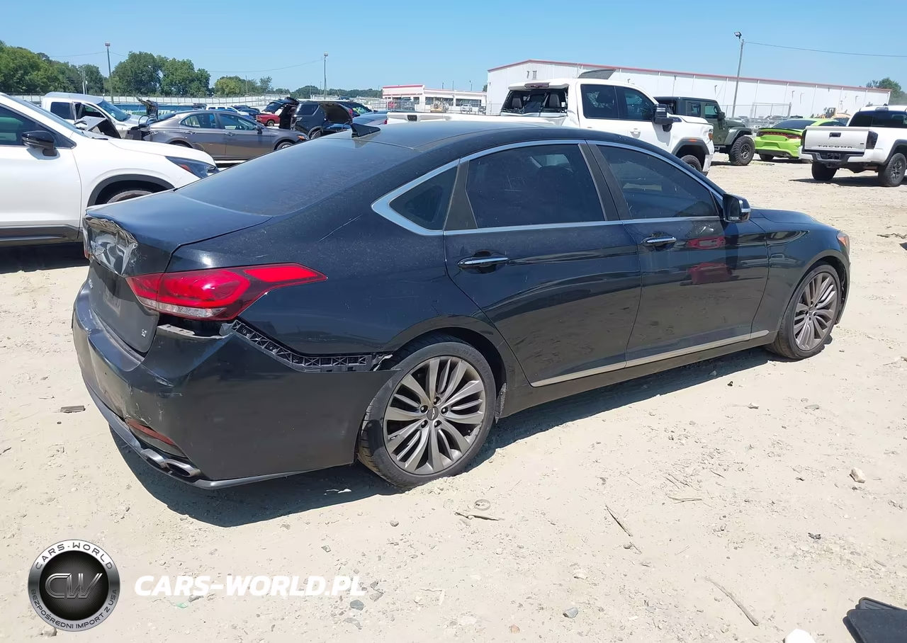 2015 Hyundai Genesis 5.0 VIN:KMHGN4JF8FU069011 - 4