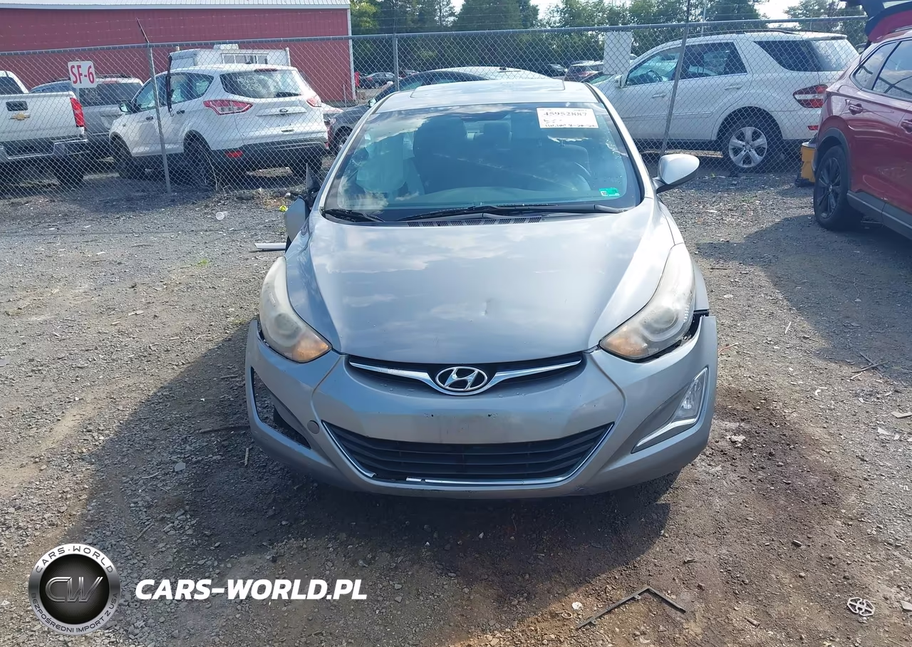 2015 Hyundai Elantra Se VIN:KMHDH4AE3FU345399 - 12