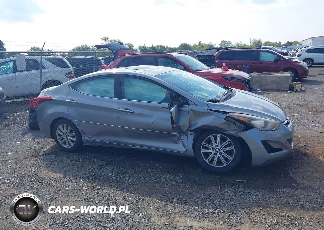 2015 Hyundai Elantra Se VIN:KMHDH4AE3FU345399 - 13