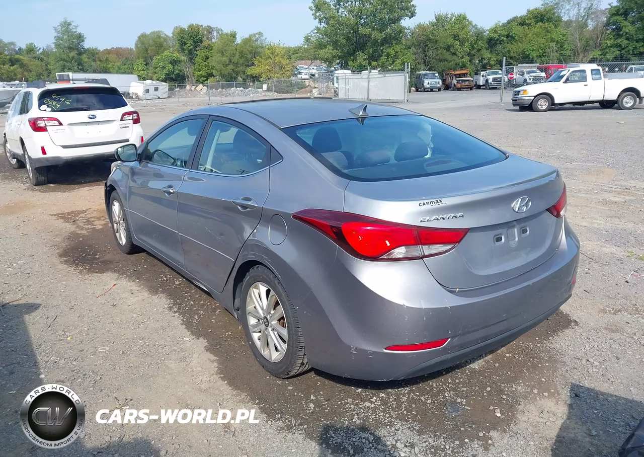 2015 Hyundai Elantra Se VIN:KMHDH4AE3FU345399 - 3