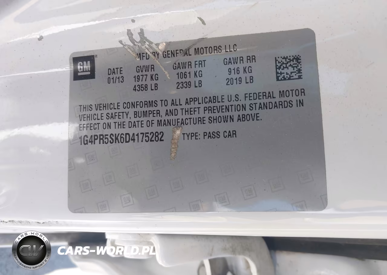 2013 Buick Verano Convenience Group VIN:1G4PR5SK6D4175282 - 9