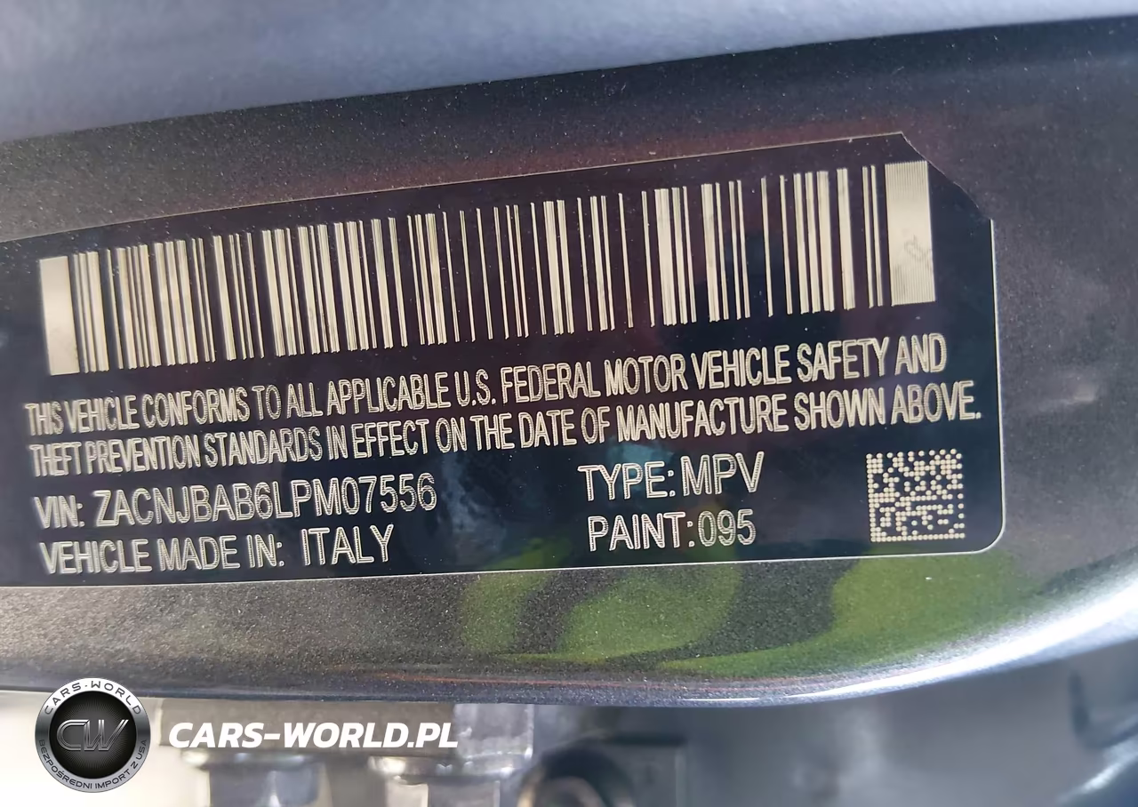 2020 Jeep Renegade Sport 4X4 VIN:ZACNJBAB6LPM07556 - 9