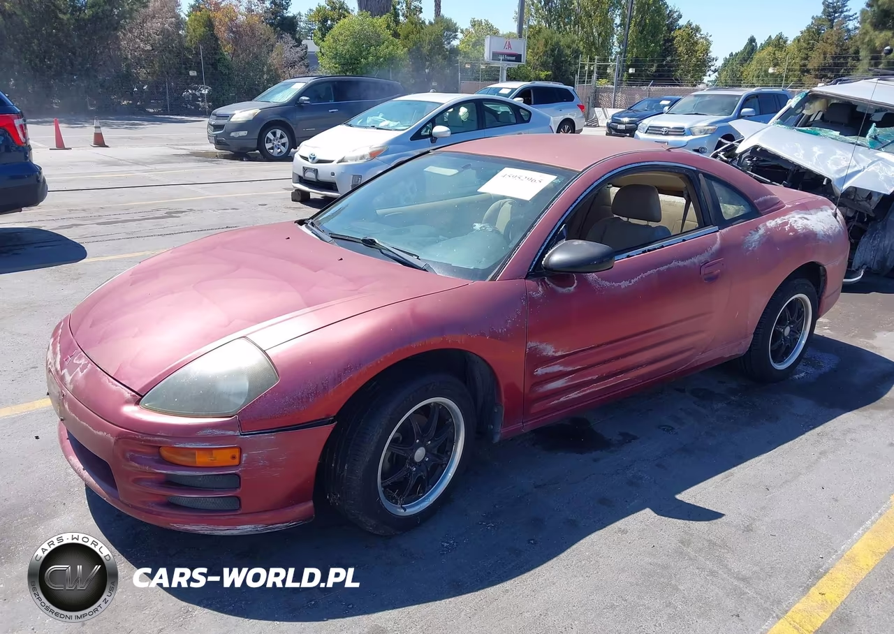 2001 Mitsubishi Eclipse Rs VIN:4A3AC34G31E204636 - 2