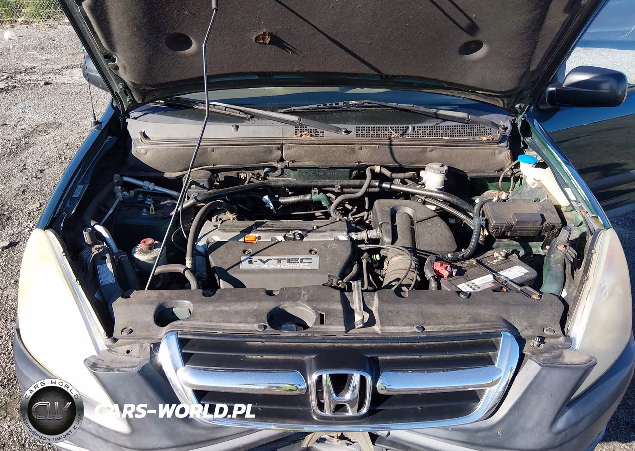 2004 Honda Cr-V Lx VIN:SHSRD78554U238818 - 10