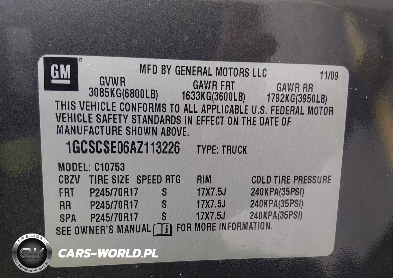 2010 Chevrolet Silverado 1500 Lt VIN:1GCSCSE06AZ113226 - 9