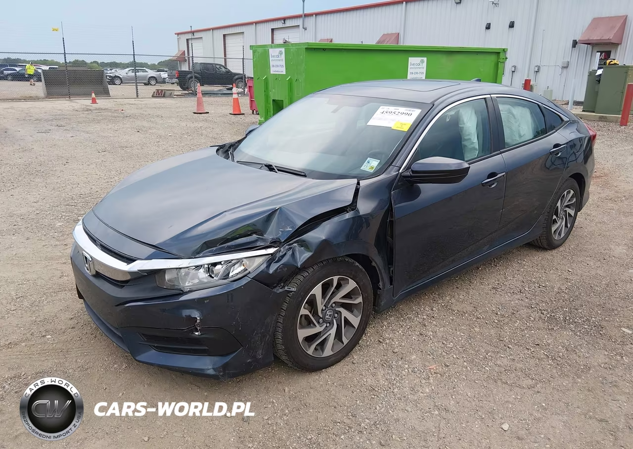 2017 Honda Civic Ex VIN:19XFC2F71HE002666 - 2