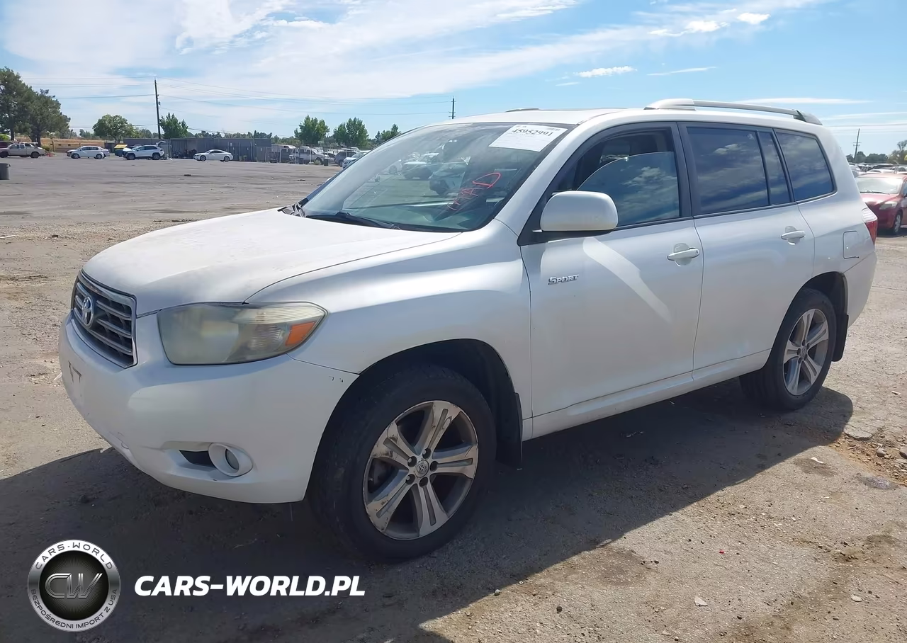 2008 Toyota Highlander Sport VIN:JTEES43A982016592 - 2