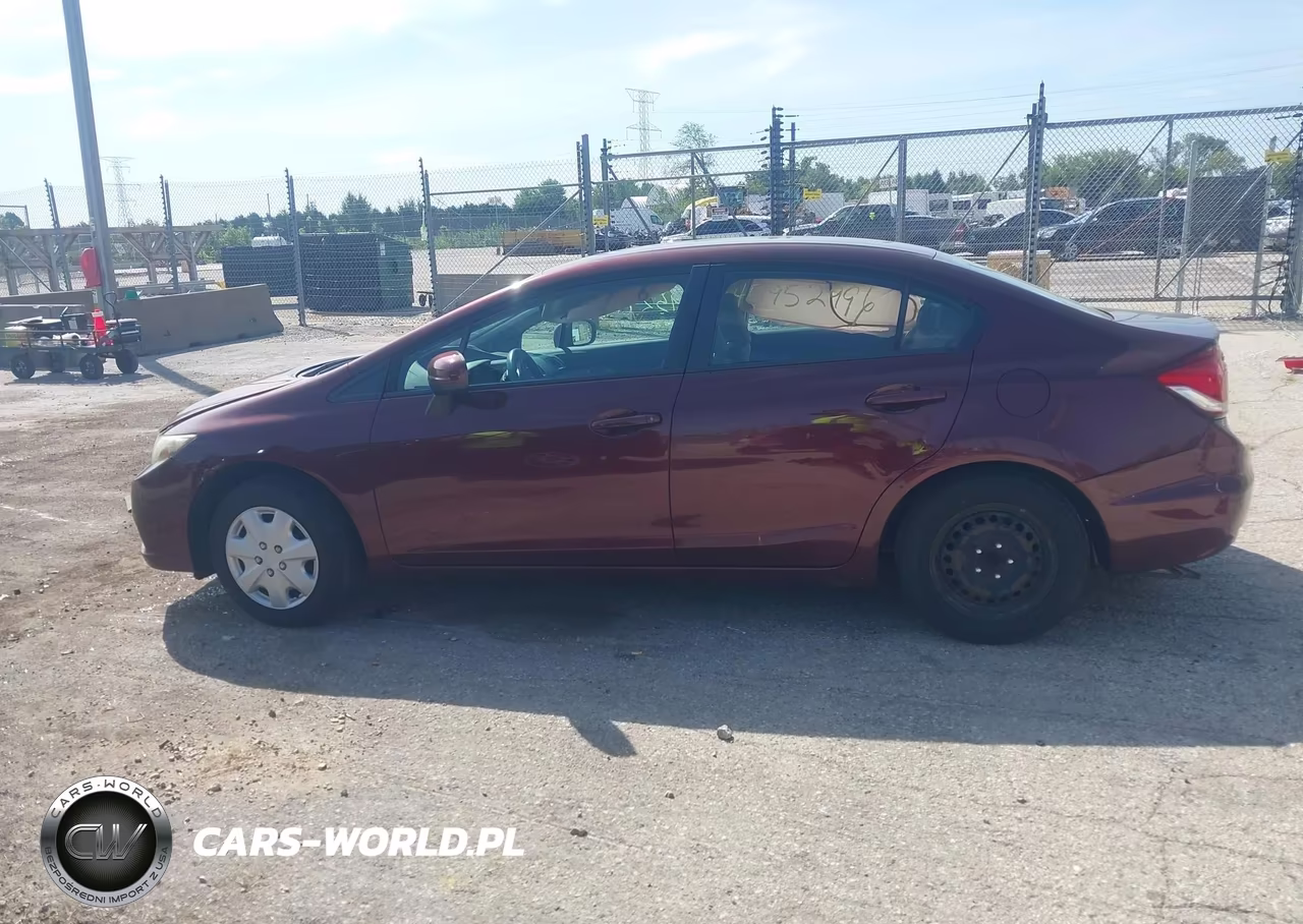 2014 Honda Civic Lx VIN:19XFB2F55EE017815 - 13