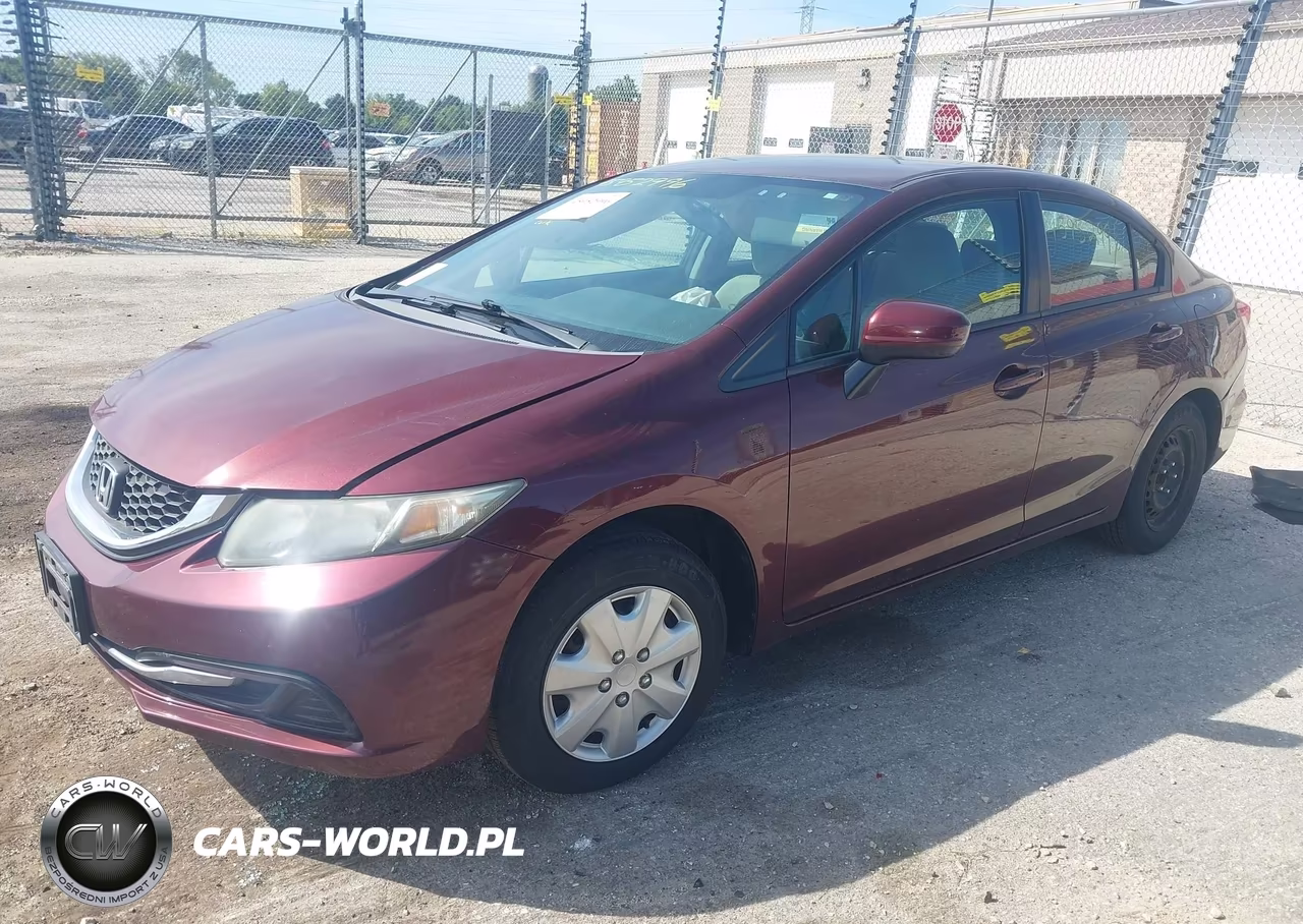2014 Honda Civic Lx VIN:19XFB2F55EE017815 - 2