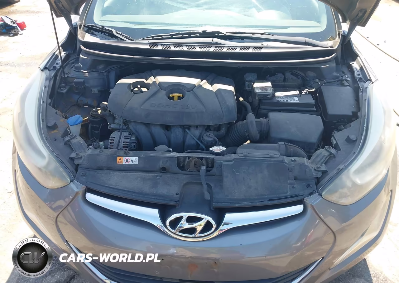 2014 Hyundai Elantra Se VIN:5NPDH4AE7EH502896 - 10