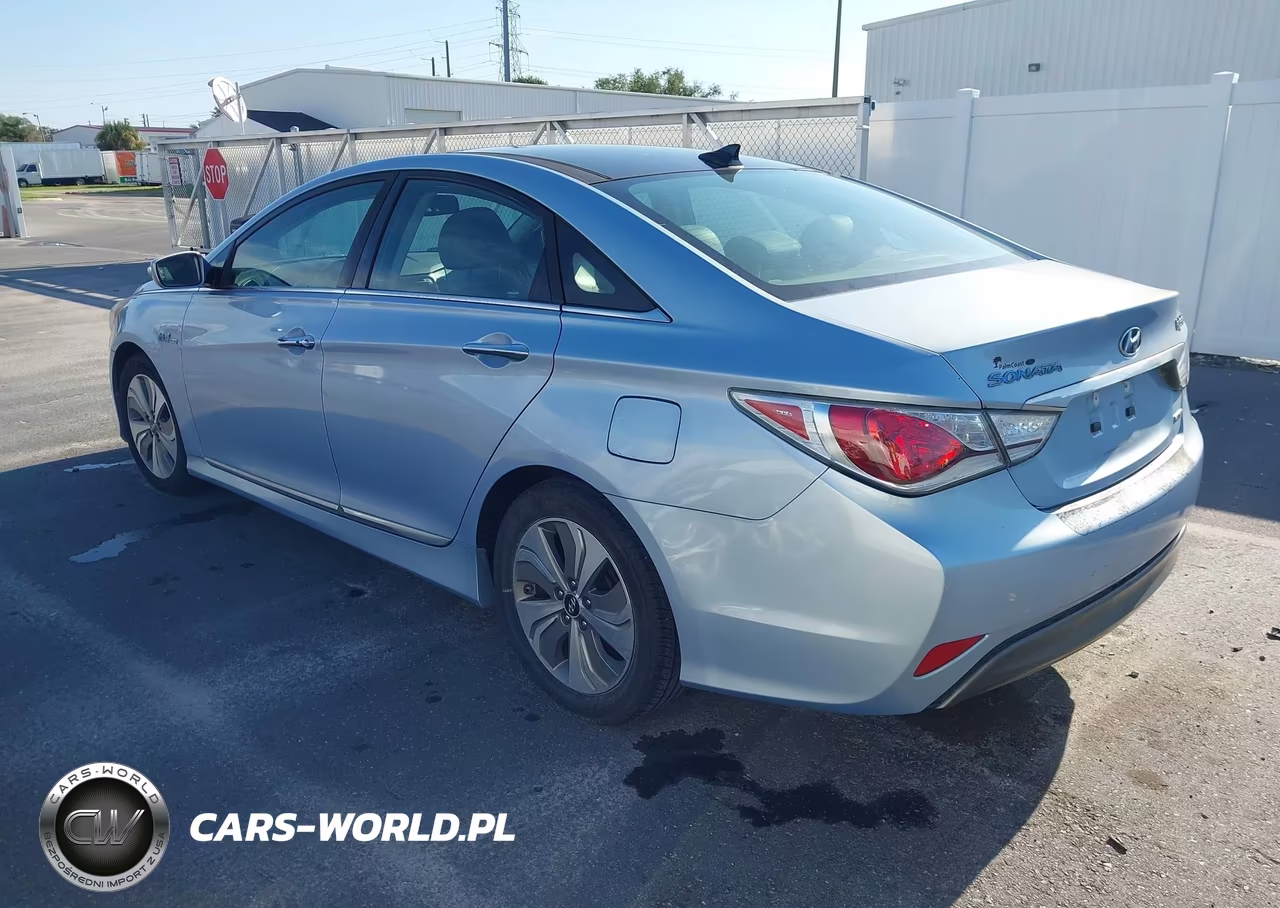 2015 Hyundai Sonata Hybrid Limited VIN:KMHEC4A40FA127528 - 3