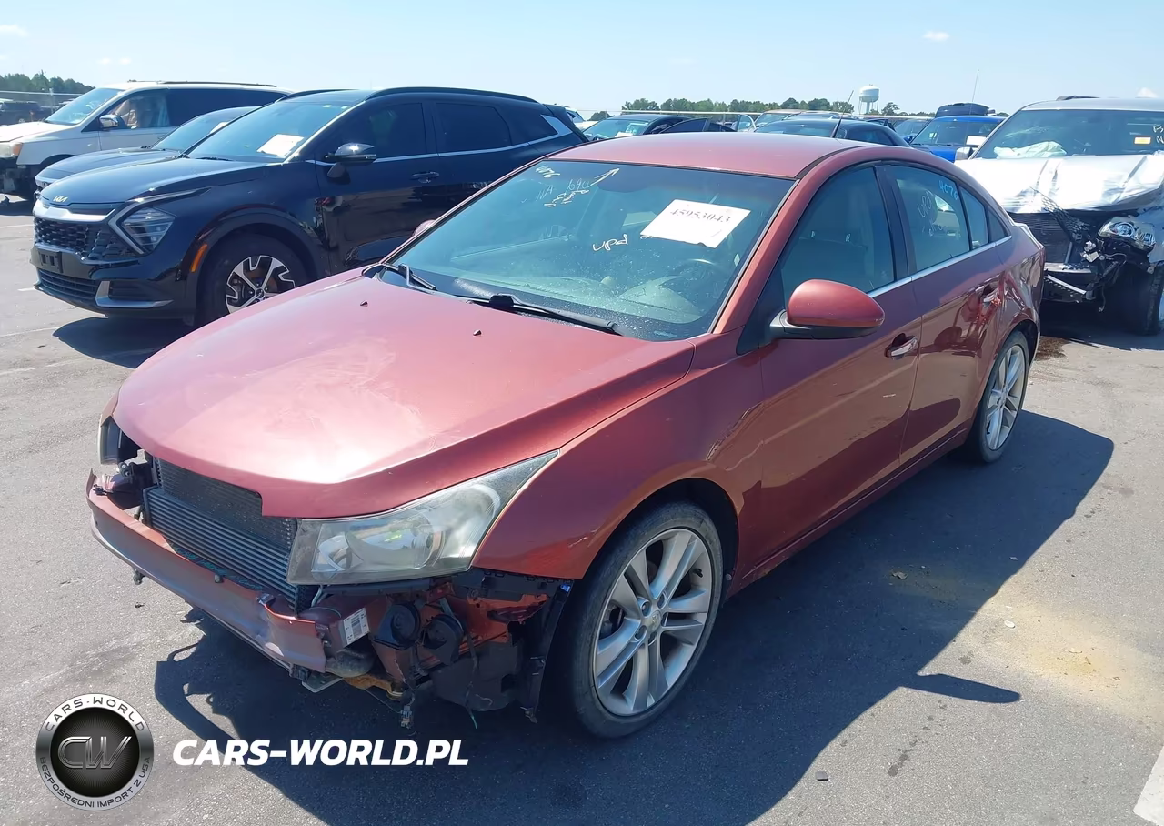 2012 Chevrolet Cruze Ltz VIN:1G1PH5SC6C7281429 - 2