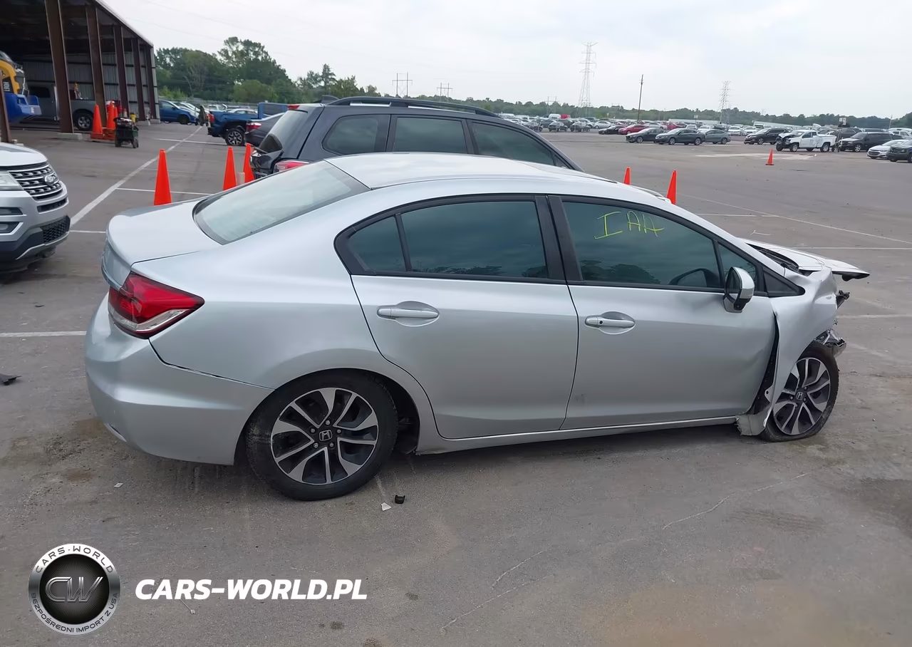 2015 Honda Civic Ex VIN:19XFB2F86FE099243 - 13