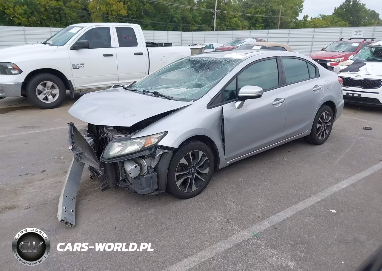 2015 Honda Civic Ex VIN:19XFB2F86FE099243 - 2