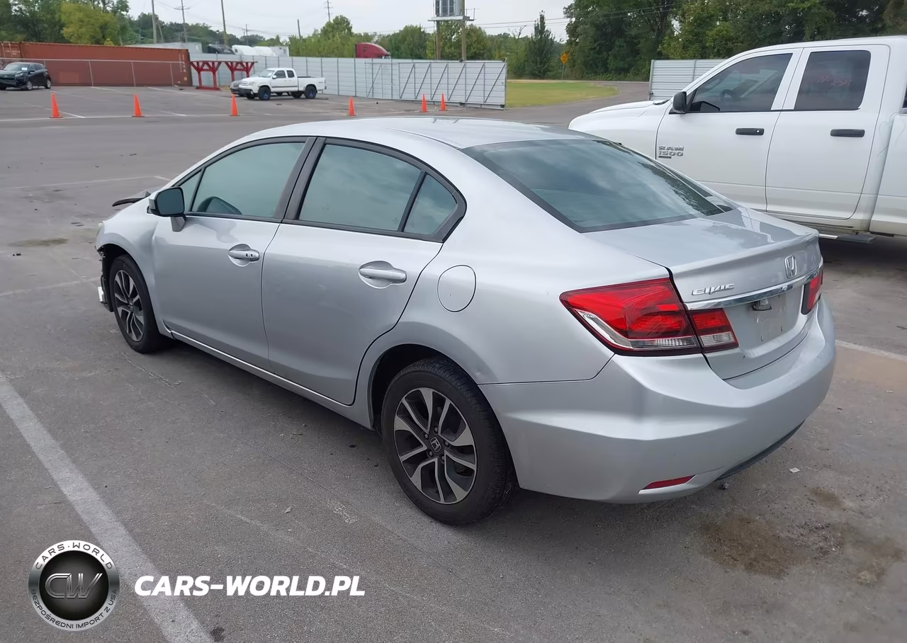 2015 Honda Civic Ex VIN:19XFB2F86FE099243 - 3