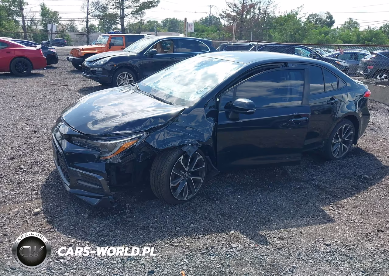 2021 Toyota Corolla Se VIN:JTDS4MCE7MJ072311 - 2