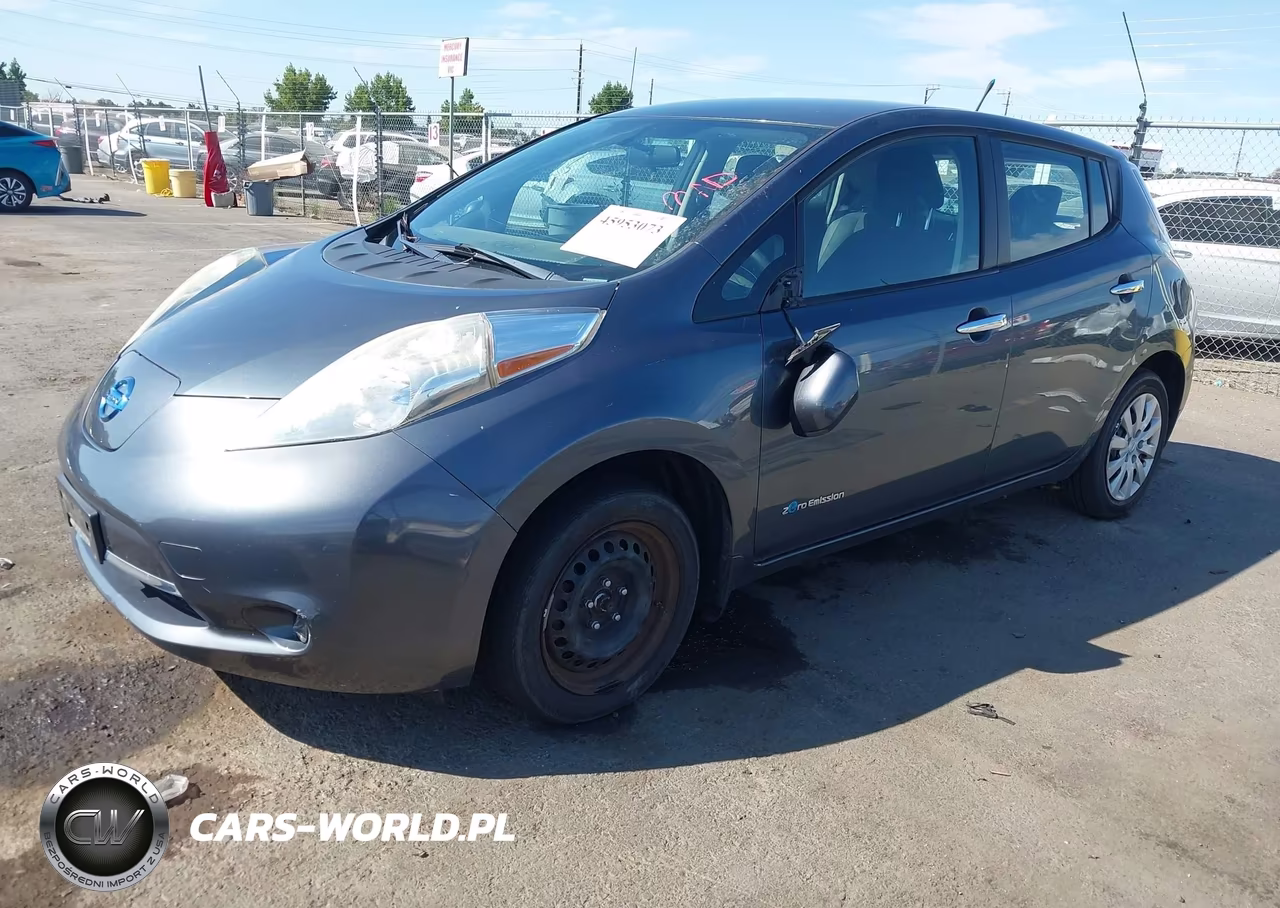2013 Nissan Leaf S VIN:1N4AZ0CP6DC408631 - 2