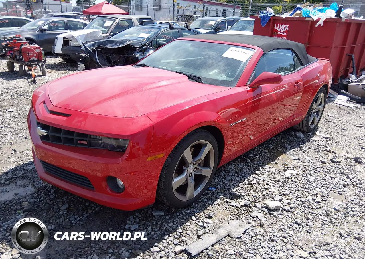 2012 Chevrolet Camaro 1Ss VIN:2G1FJ3DJ3C9108059 - 2