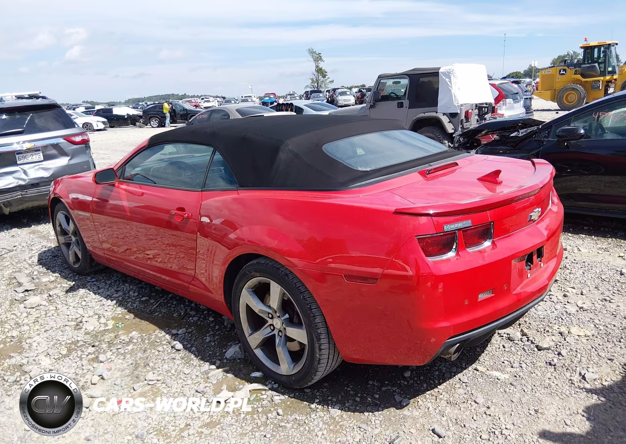 2012 Chevrolet Camaro 1Ss VIN:2G1FJ3DJ3C9108059 - 3