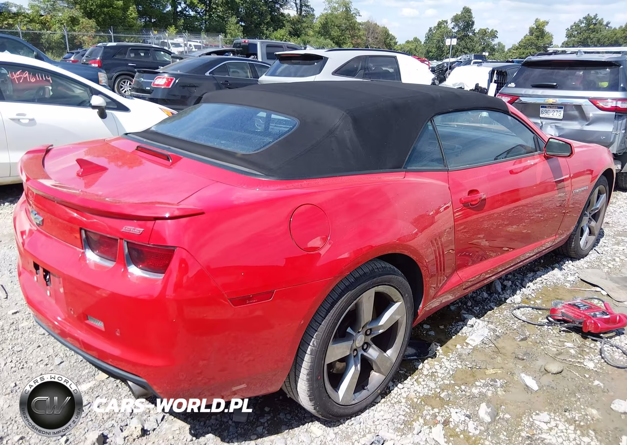 2012 Chevrolet Camaro 1Ss VIN:2G1FJ3DJ3C9108059 - 4