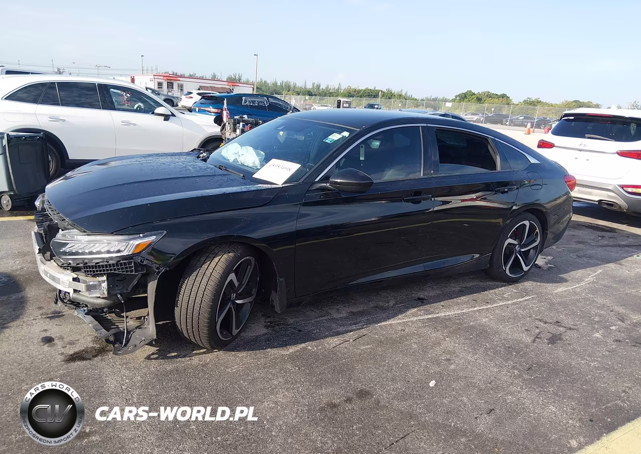 2021 Honda Accord Sport VIN:1HGCV1F38MA076993 - 2
