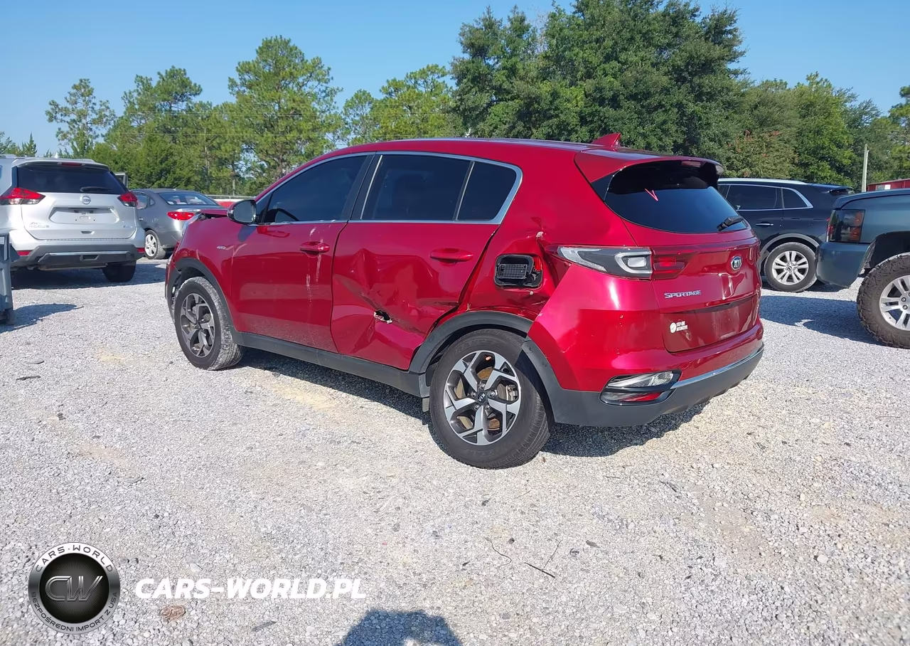 2021 Kia Sportage Lx VIN:KNDPMCAC0M7911004 - 3