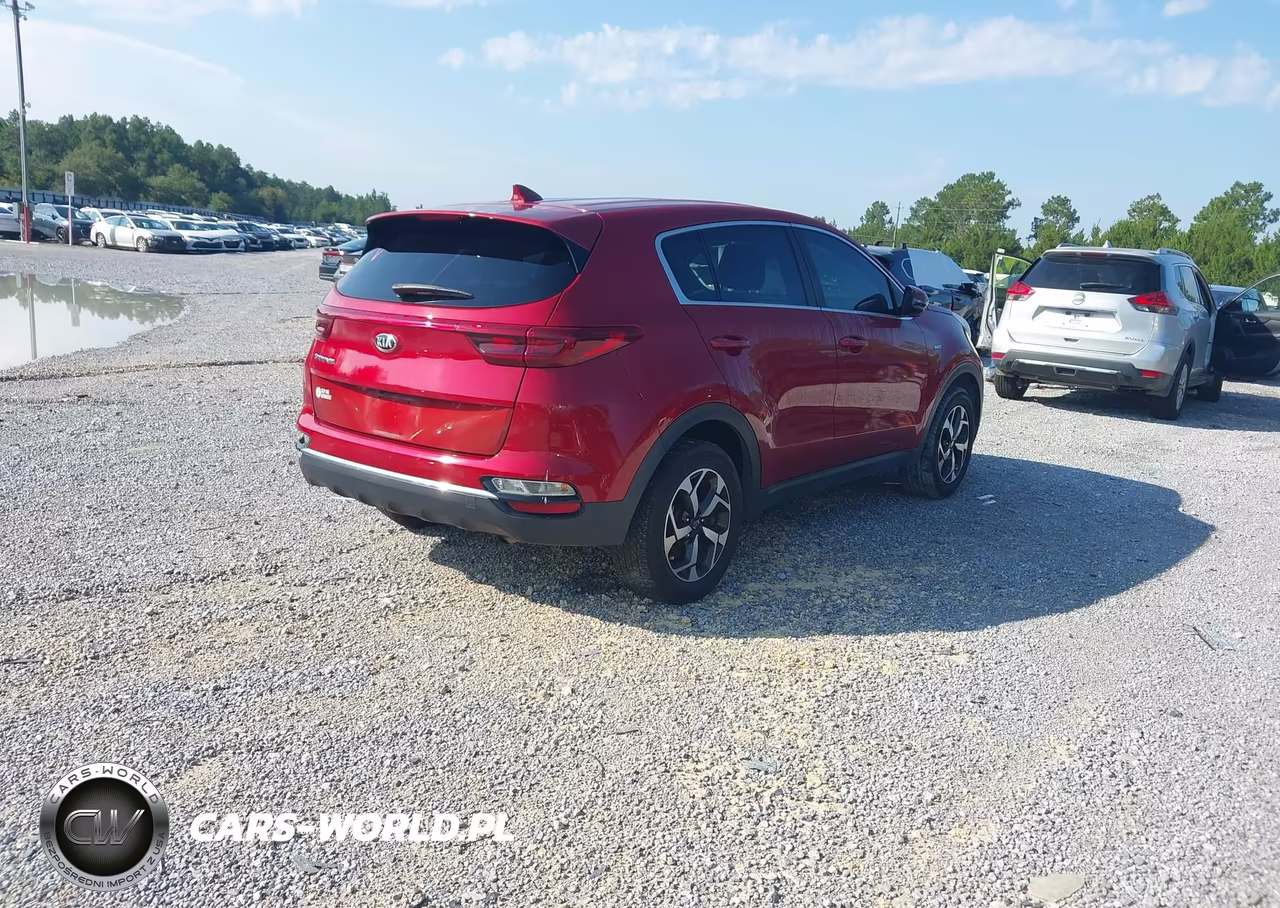 2021 Kia Sportage Lx VIN:KNDPMCAC0M7911004 - 4