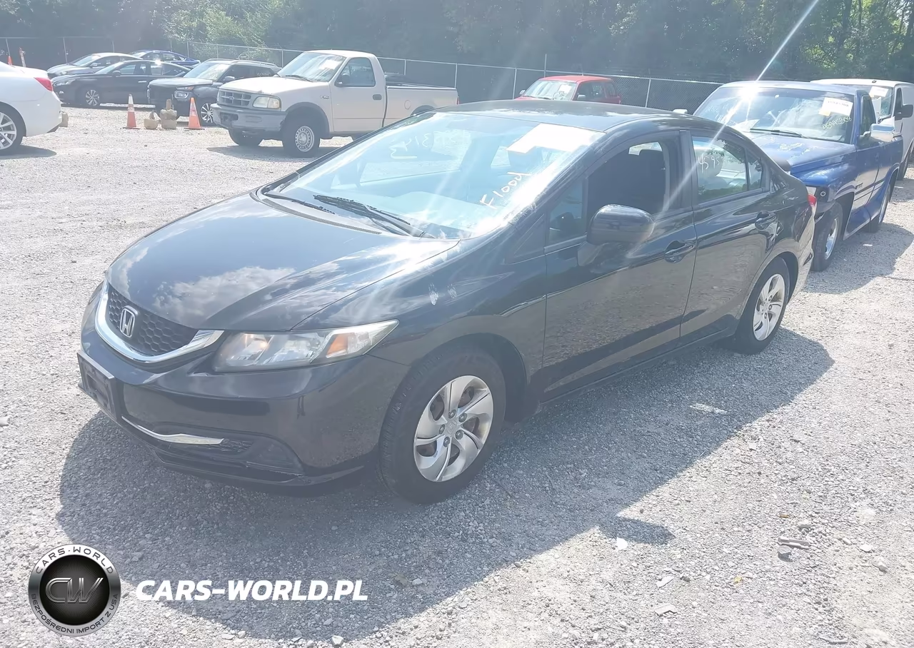 2014 Honda Civic Lx VIN:2HGFB2F59EH535528 - 2