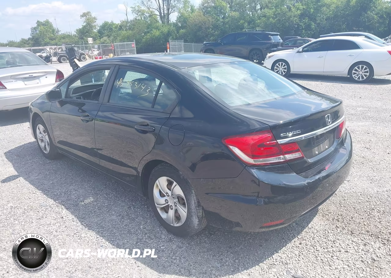 2014 Honda Civic Lx VIN:2HGFB2F59EH535528 - 3