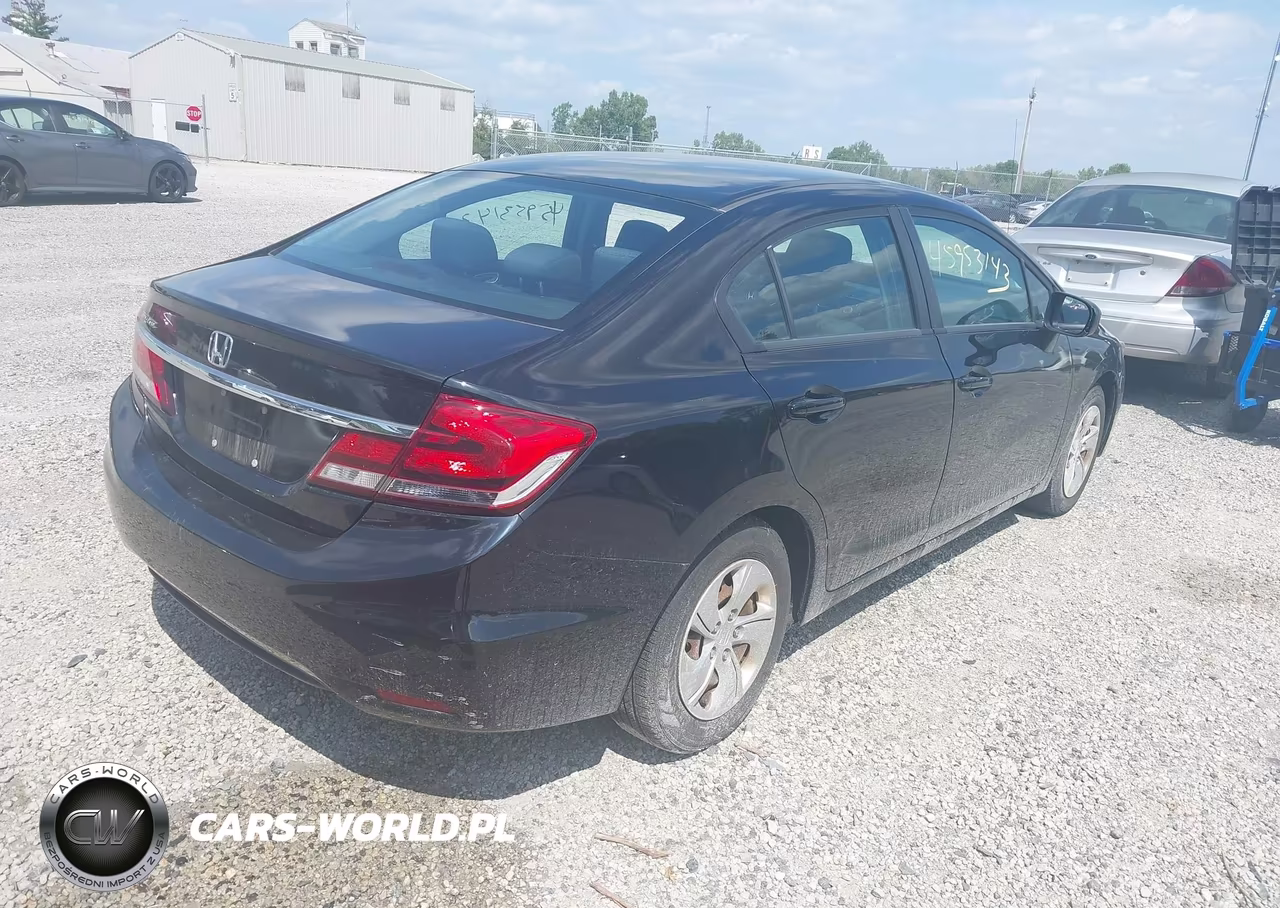2014 Honda Civic Lx VIN:2HGFB2F59EH535528 - 4
