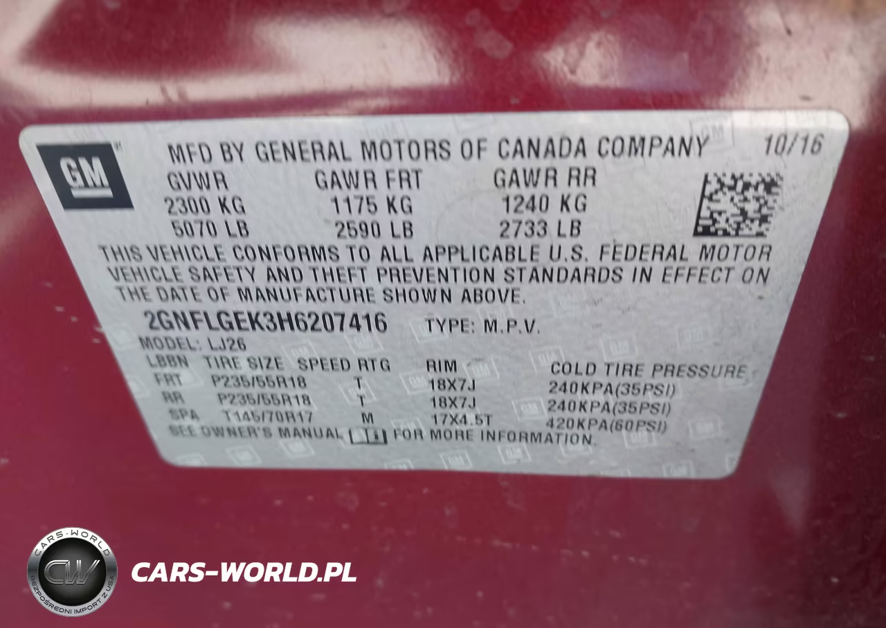 2017 Chevrolet Equinox Premier VIN:2GNFLGEK3H6207416 - 9