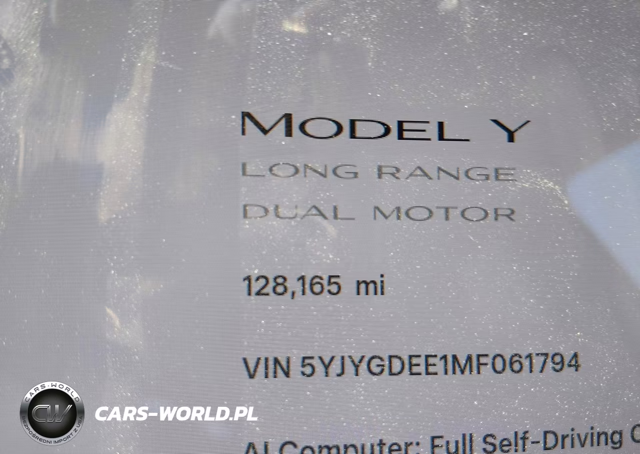 2021 Tesla Model Y Long Range Dual Motor All-Wheel Drive VIN:5YJYGDEE1MF061794 - 14