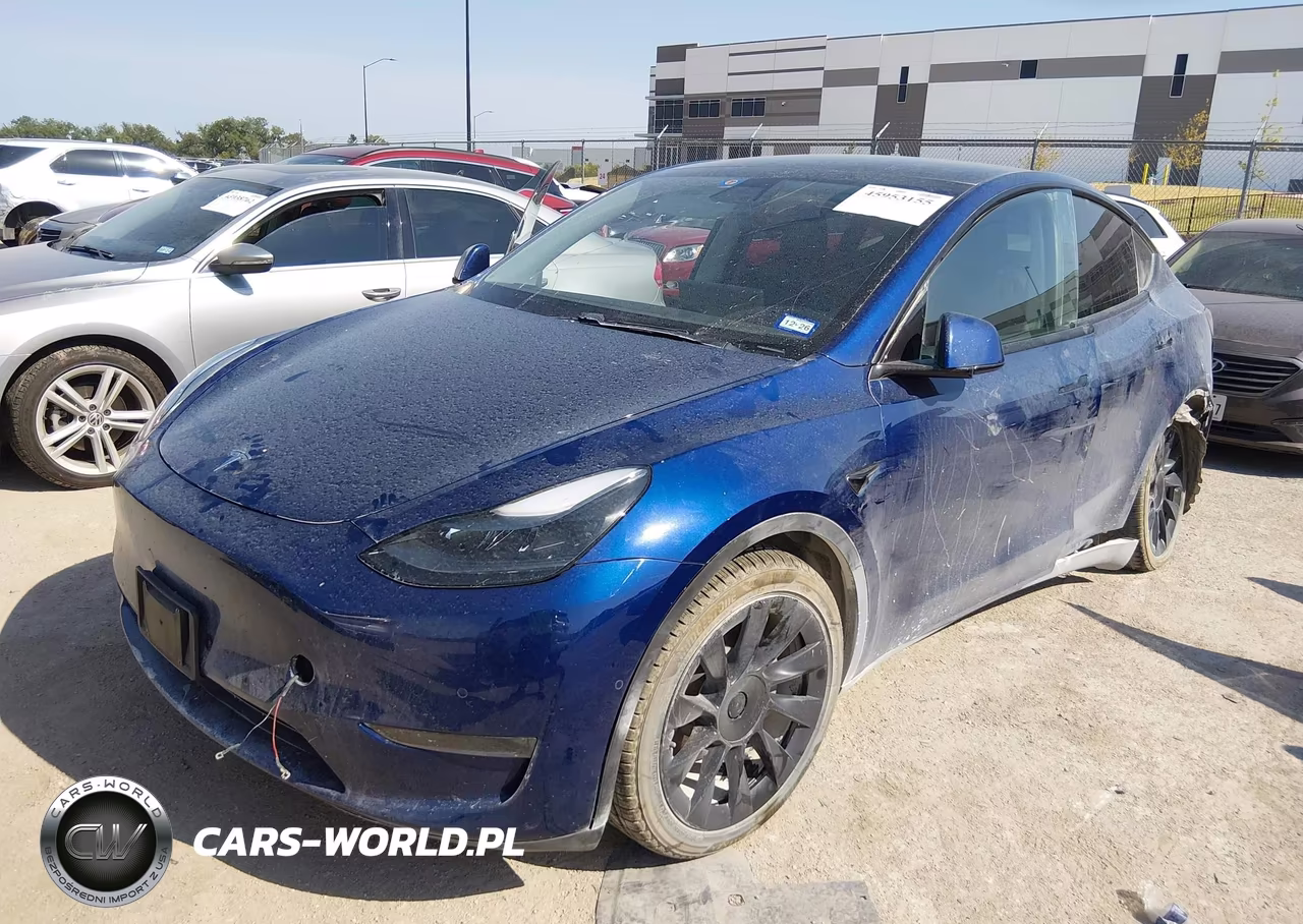 2021 Tesla Model Y Long Range Dual Motor All-Wheel Drive VIN:5YJYGDEE1MF061794 - 2